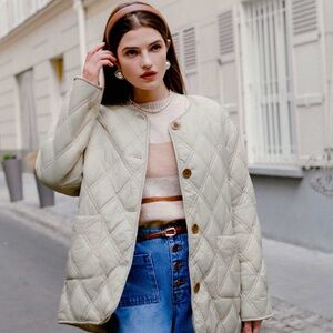 Petite Studio – Teddy Faux Fur Reversible Jacket | Sand | Size Medium